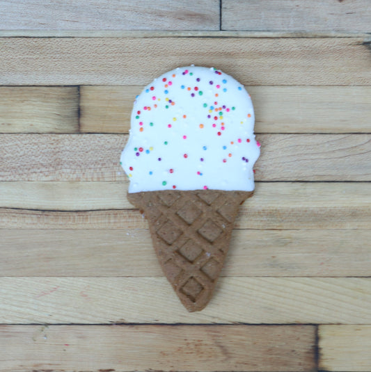 Frosted Ice Cream - White