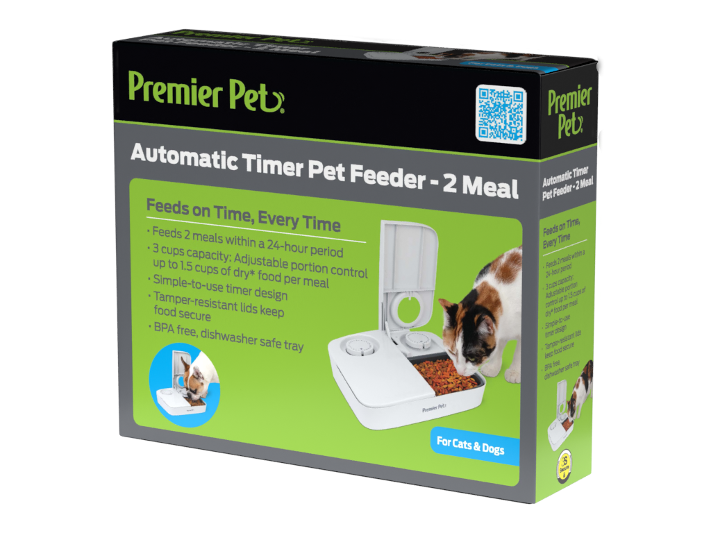 Automatic Timer Pet Feeder - 2 Meal – Hello Cats and Dogs