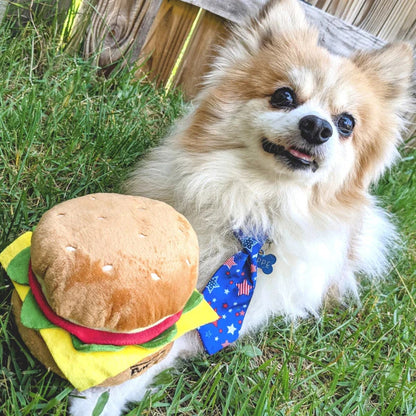 Power Plush Hamburger Toy