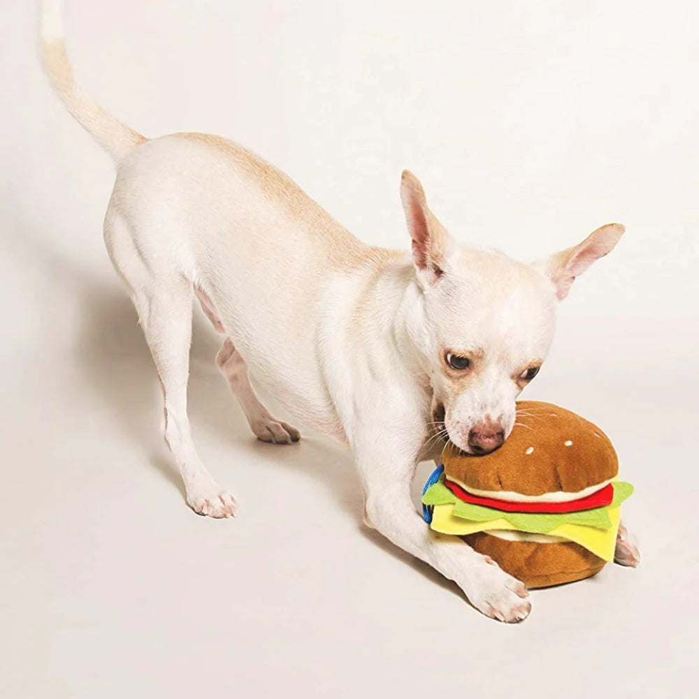 Power Plush Hamburger Toy