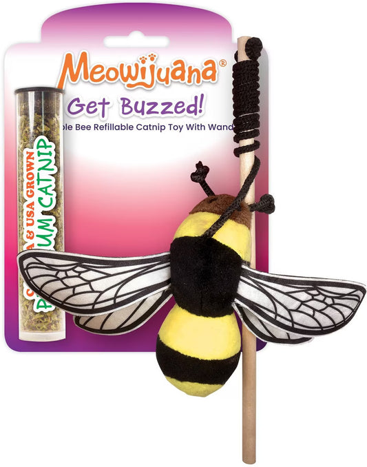 Get Buzzed Bee Cat Teaser Wand