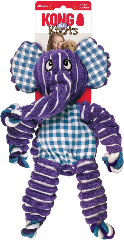 Kong Floppy Knots Elephant - Medium/Large