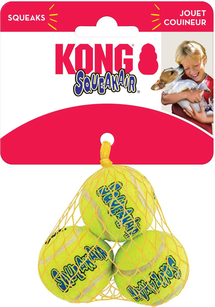 Air Kong Squeaker Tennis Balls
