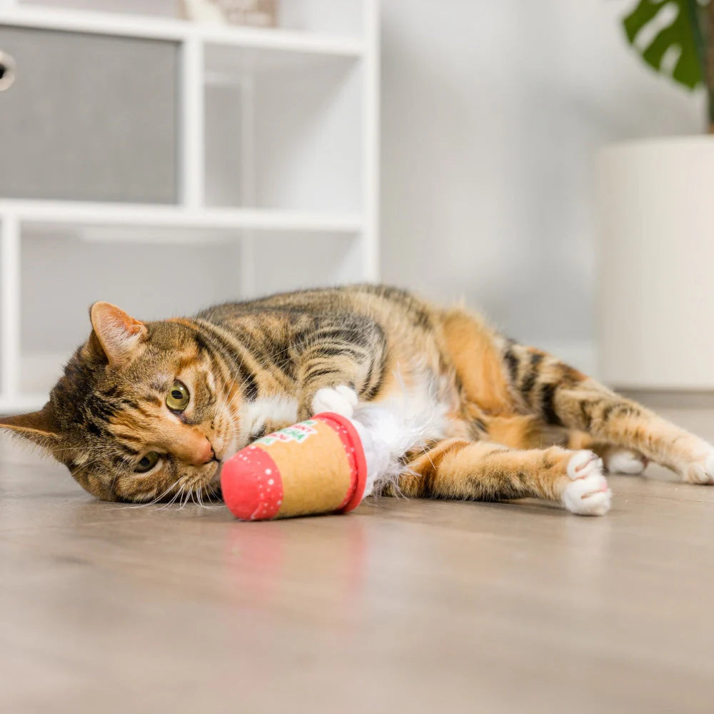 Holiday Latte My Way Cat Toy