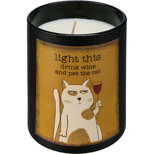 Vanilla Candle - Pet the Cat