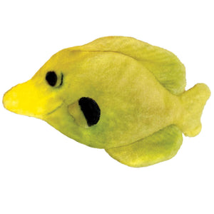 Yellow Tang Fish Cat Toy