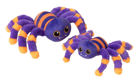 Jeepers Creepers Purple and Orange Spider Toy (Available in Two Sizes)