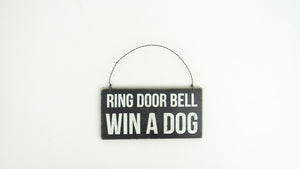 Win a Dog Plaque