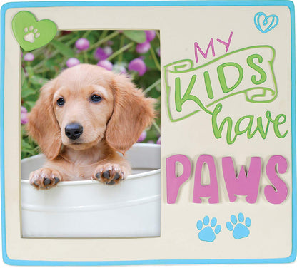 "My Kids Have Paws" Picture Frame