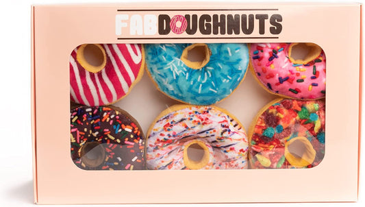 FabDog Foodies - Box of Donut Toys
