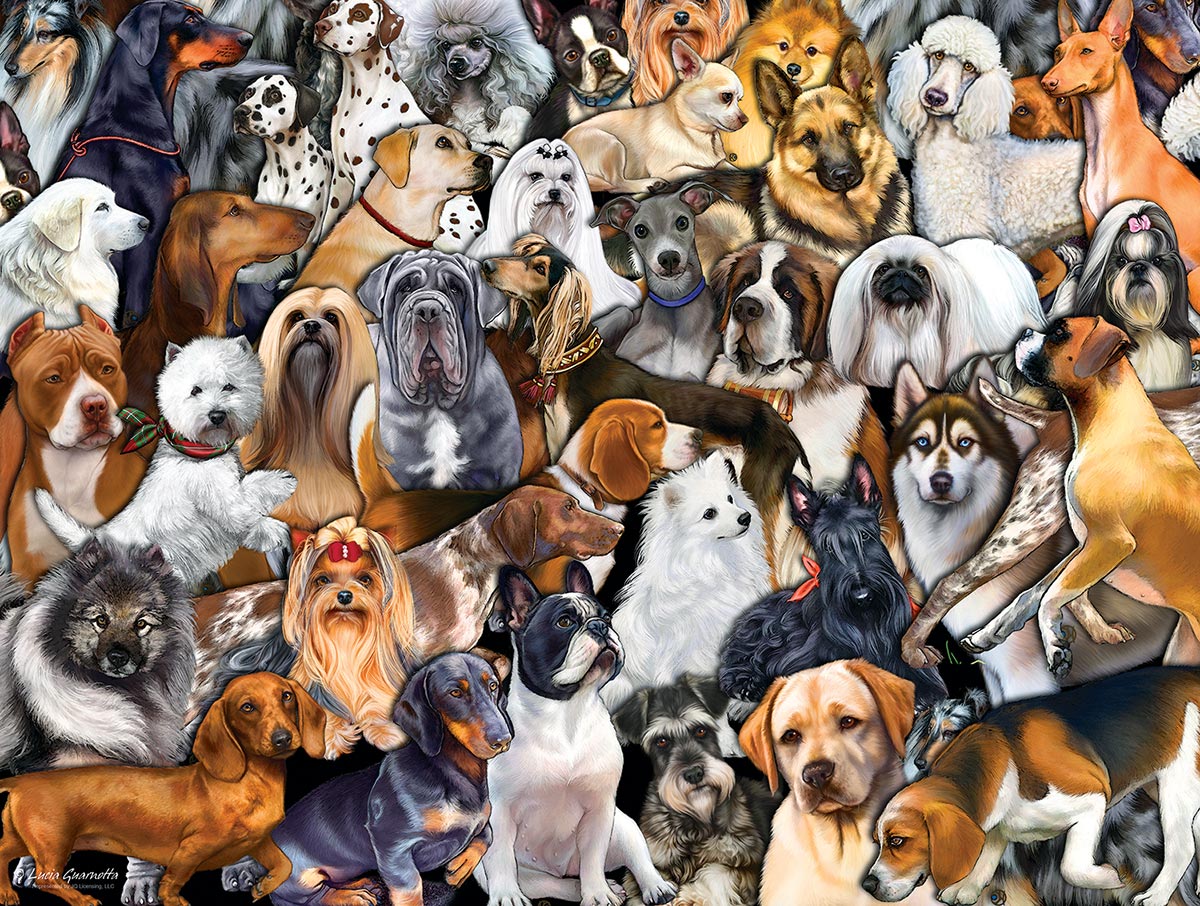 Dog Collage Puzzle