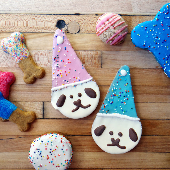 Frosted Birthday Pup Dog Treat
