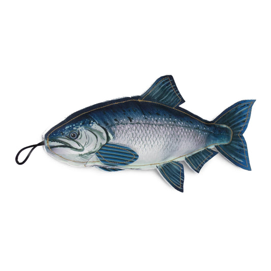 Chinook Fish Denim Dog Toy