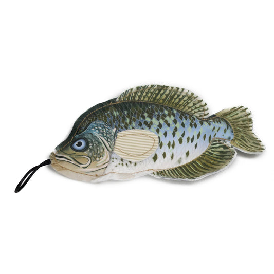 Crappie Fish Denim Dog Toy