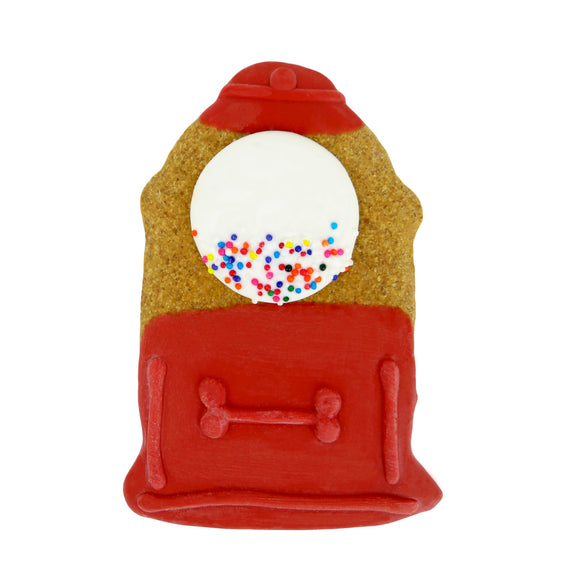 Frosted Gumball Machine Dog Treat