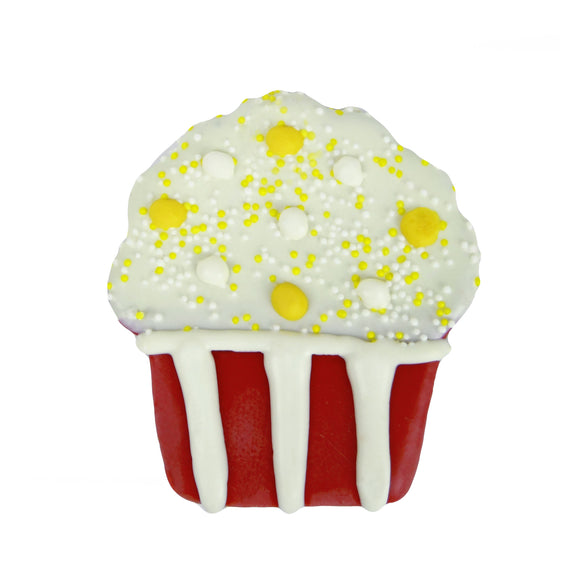 Frosted Buttered Popcorn Dog Treat