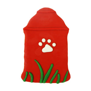 Frosted Fire Hydrant Dog Treat