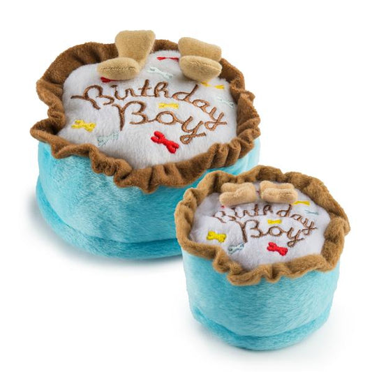 Birthday Boy Cake Plush Toy - Small