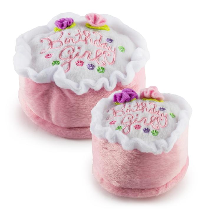 Birthday Girl Plush Toy Cake - Small