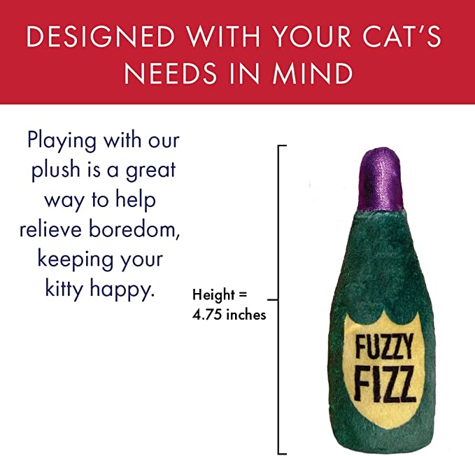 Fuzzy Fizz Catnip Toy