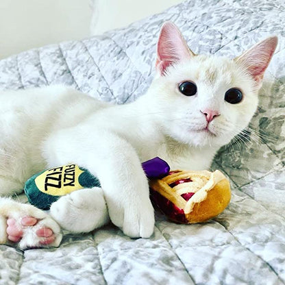 Fuzzy Fizz Catnip Toy