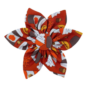 Pinwheel Bowtie - Pumpkin Spice Latte