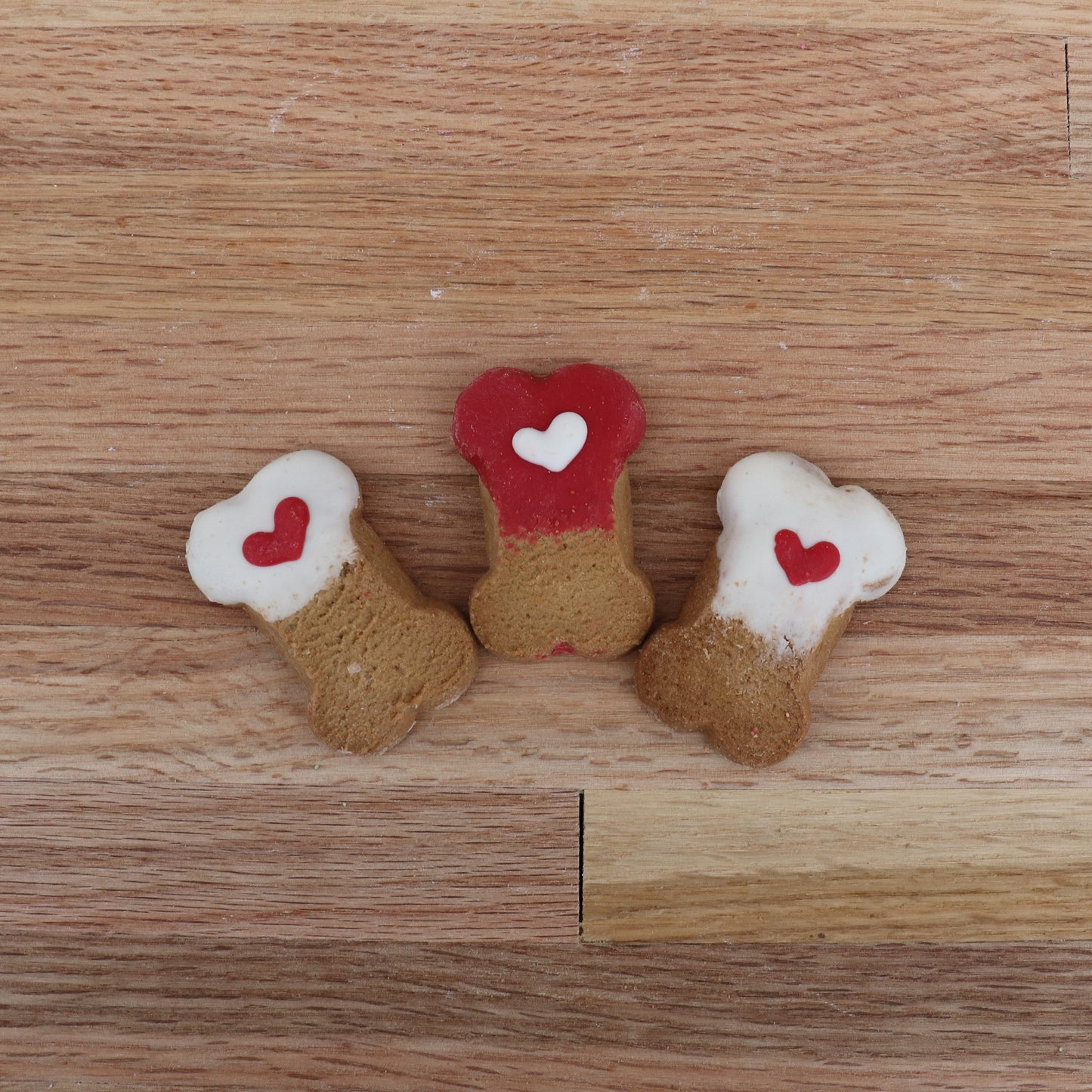 Shortbread Mini Valentines Bone Dog Treat