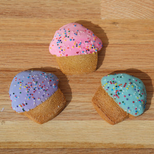 Shortbread Cupcake Dog Treat