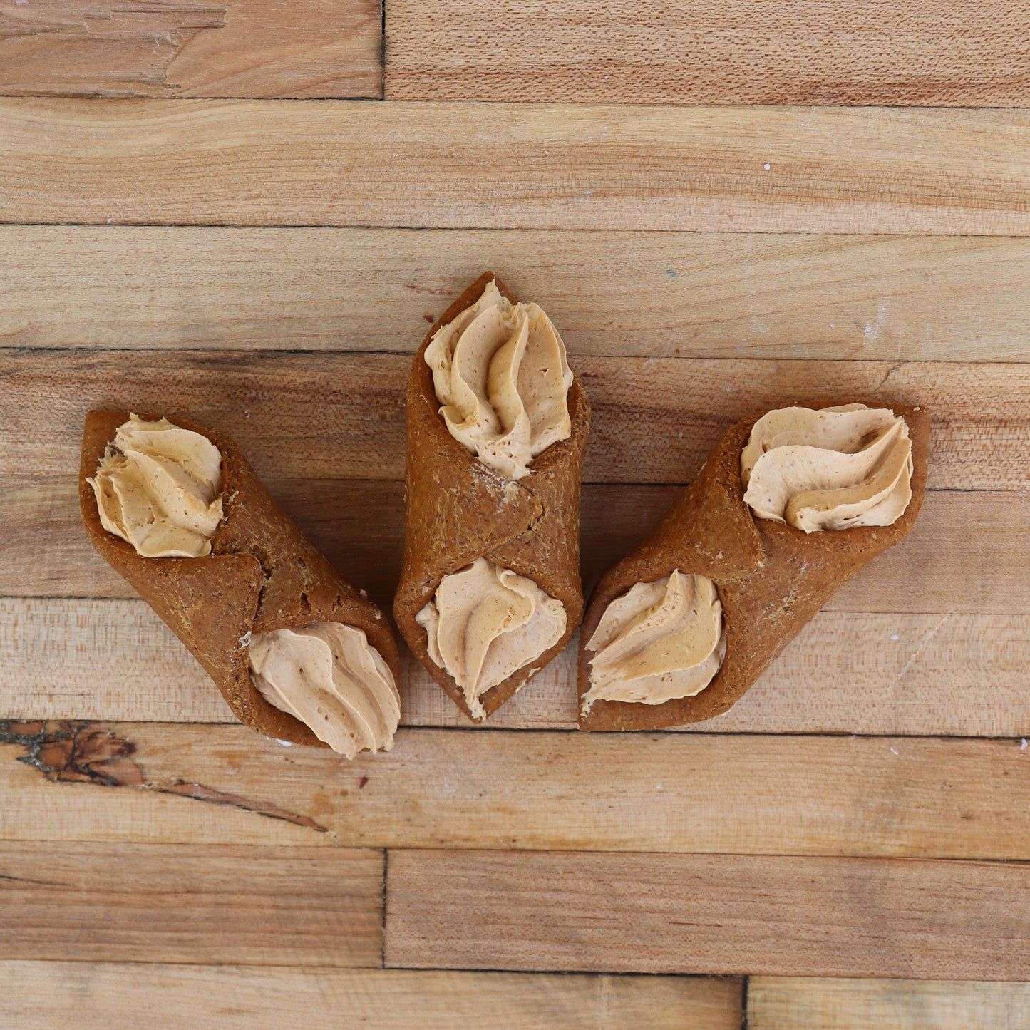 Gourmet Peanut Butter Cannoli Dog Treat