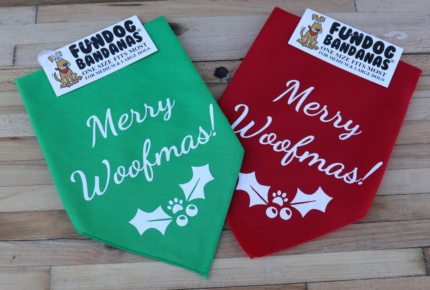 Christmas Bandana - Merry Woofmas!