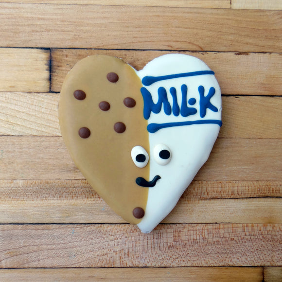 Frosted Milk and Cookie Treat