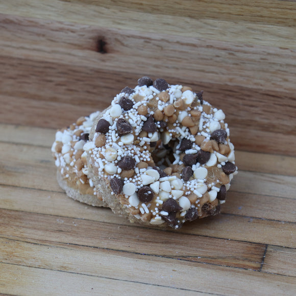 Peanut Butter Cup Blizzard Granola Donut