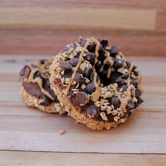 Carob Crunch Granola Donut