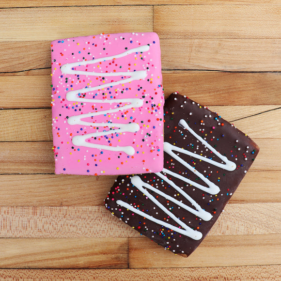 Frosted Pop-Tart Dog Treat