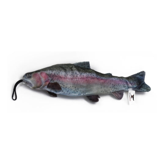 Rainbow Trout Fish Dog Toy