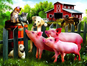 Making New Friends - 300 pc Puzzle