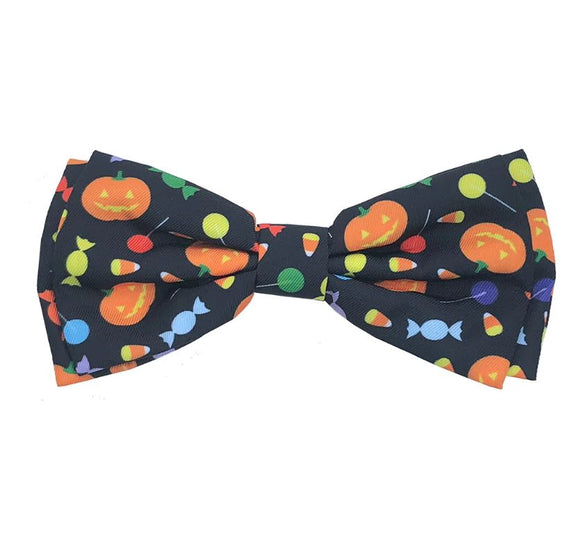 Trick or Treat Bowtie (Available in Multiple Sizes)