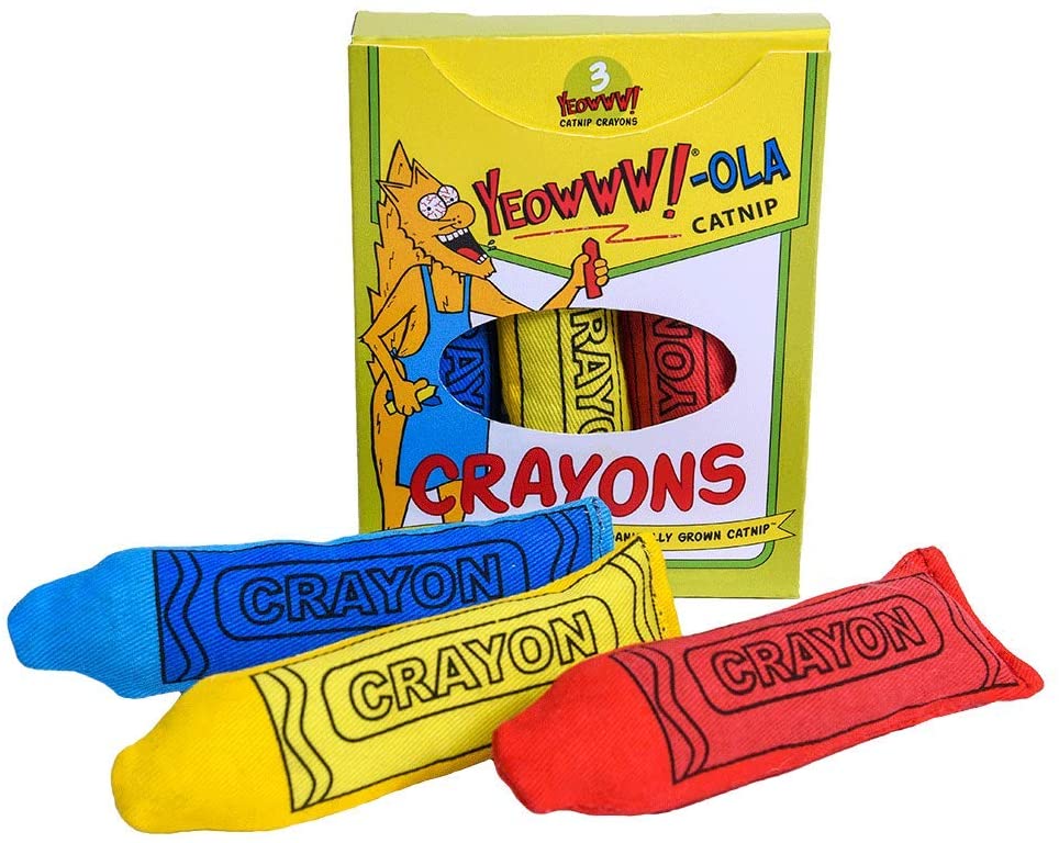 Yeowww-ola Catnip Crayons Toy